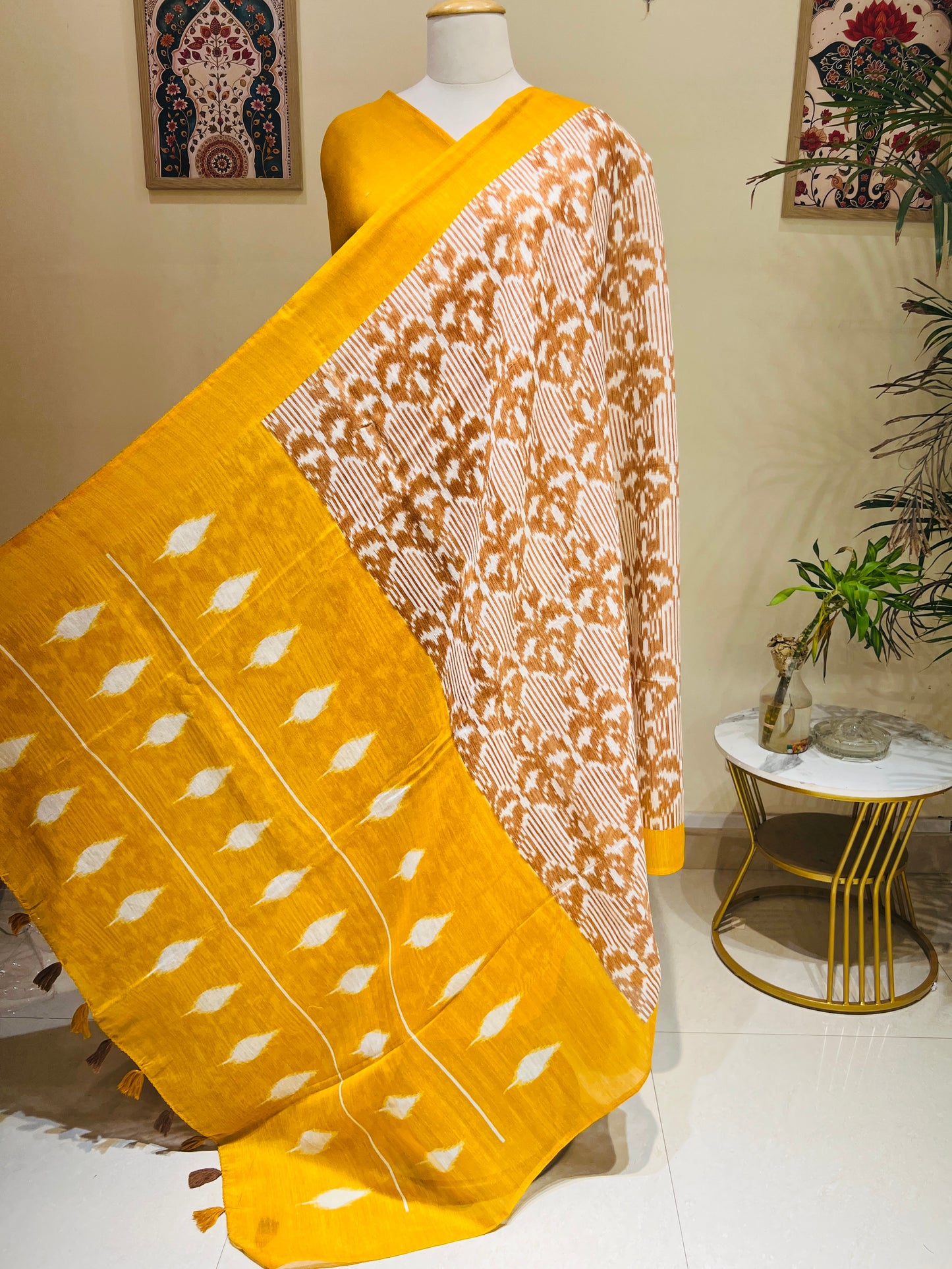COTTON SILK SAREE