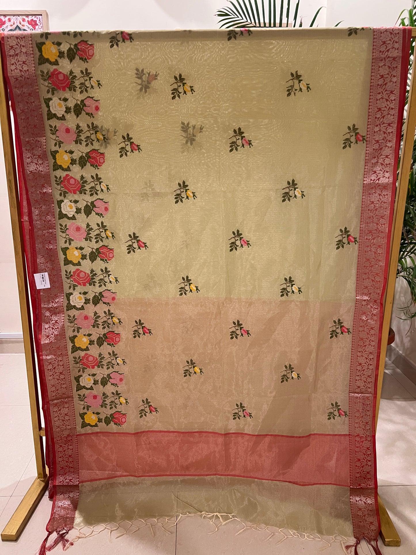 TISSUE DORIYA SAREE (PH4837)