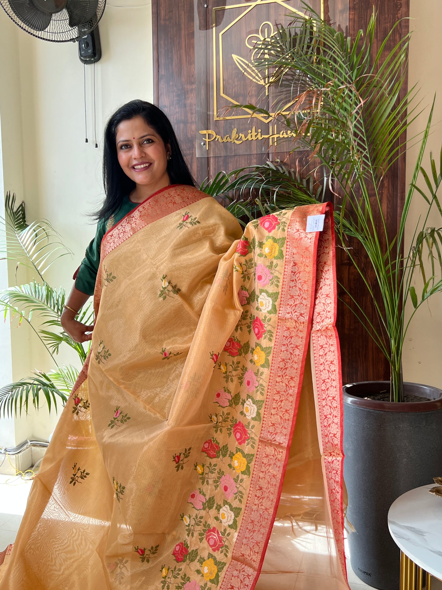 TISSUE DORIYA SAREE (PH4838)