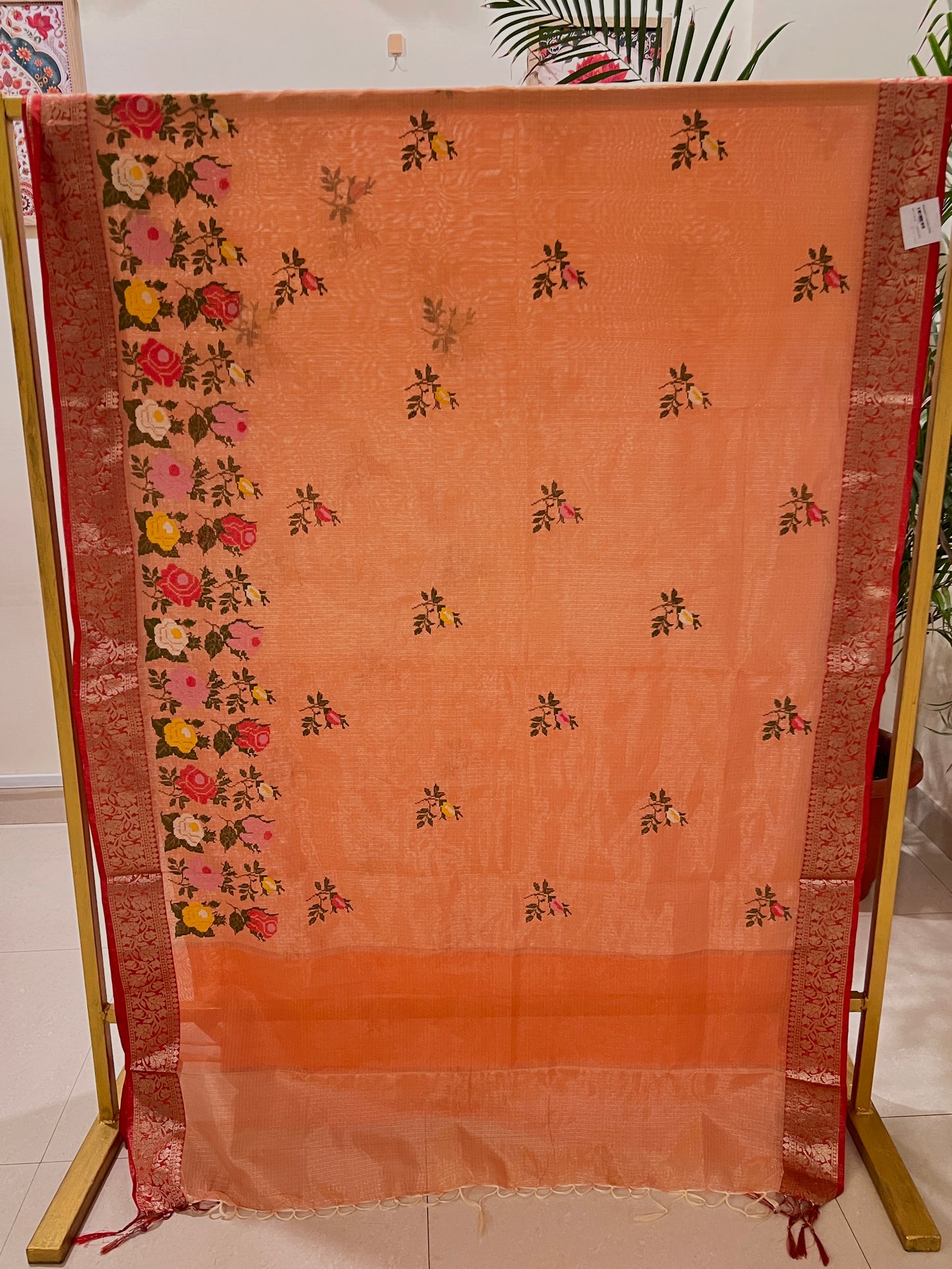 TISSUE DORIYA SAREE (PH4839)