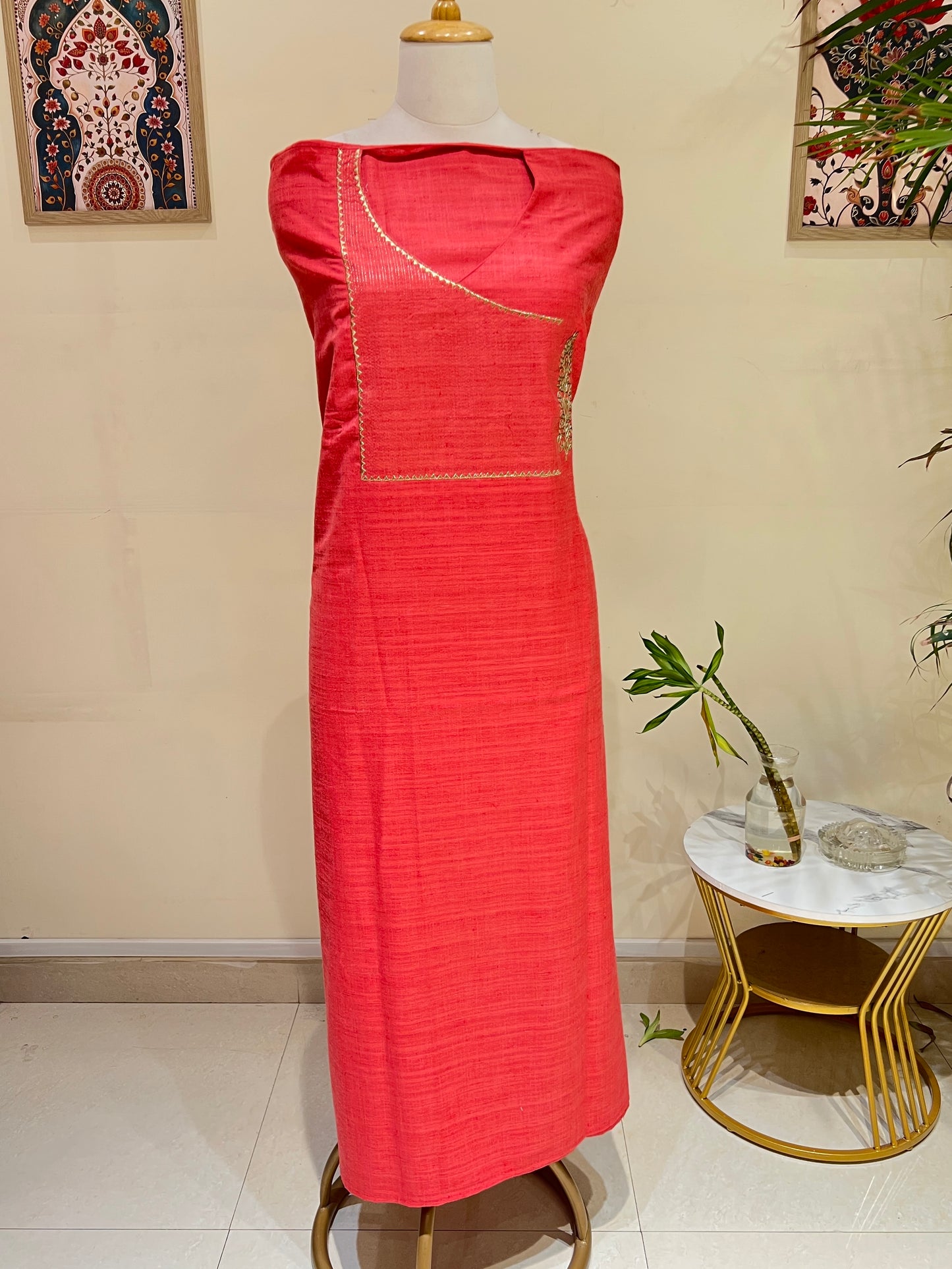 COTTON SILK FABRIC (PH4878)