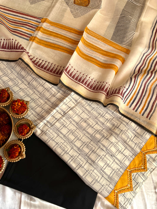 CHANDERI SILK SUIT (PH4884)