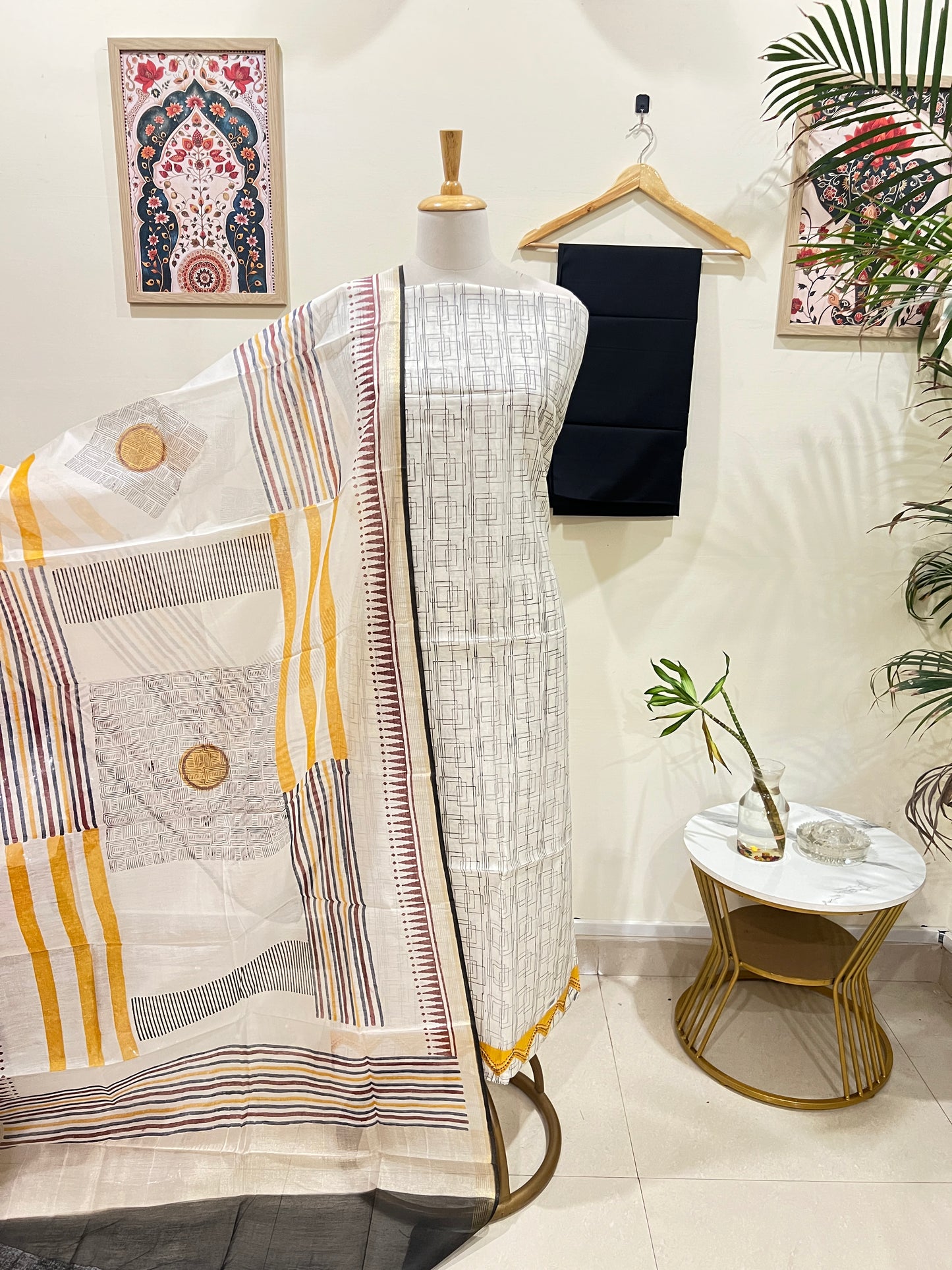 CHANDERI SILK SUIT (PH4884)