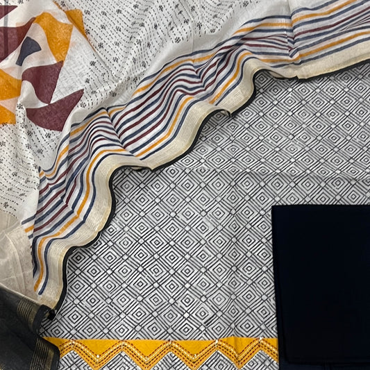 CHANDERI SILK SUIT (PH4885)