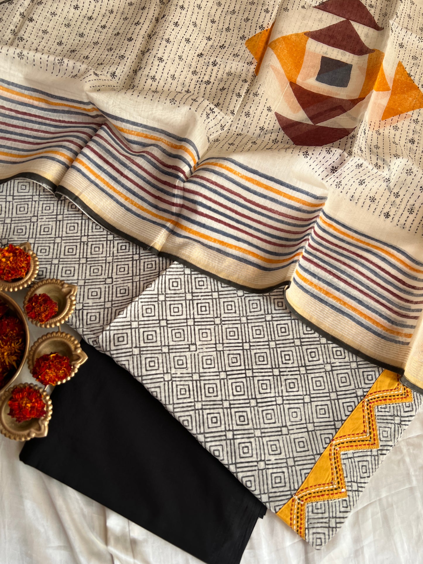 CHANDERI SILK SUIT (PH4885)