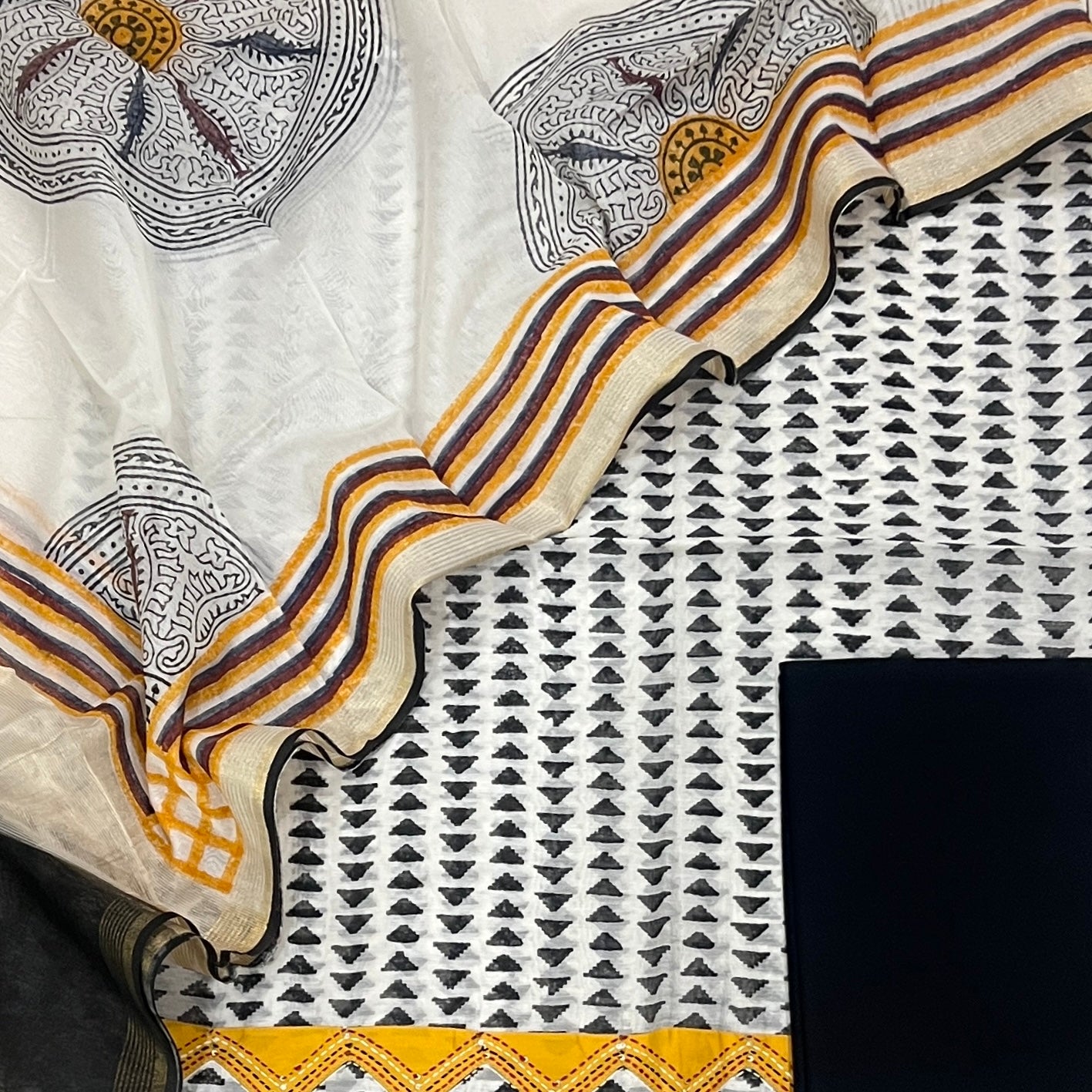 CHANDERI SILK SUIT (PH4886)