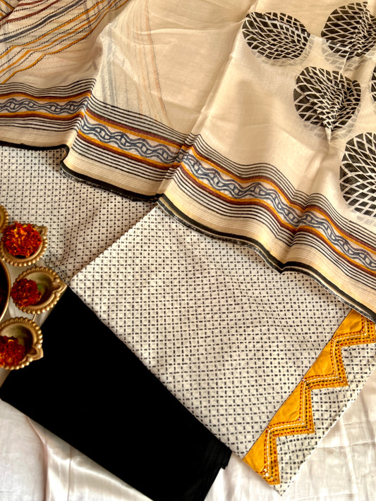 CHANDERI SILK SUIT (PH4887)