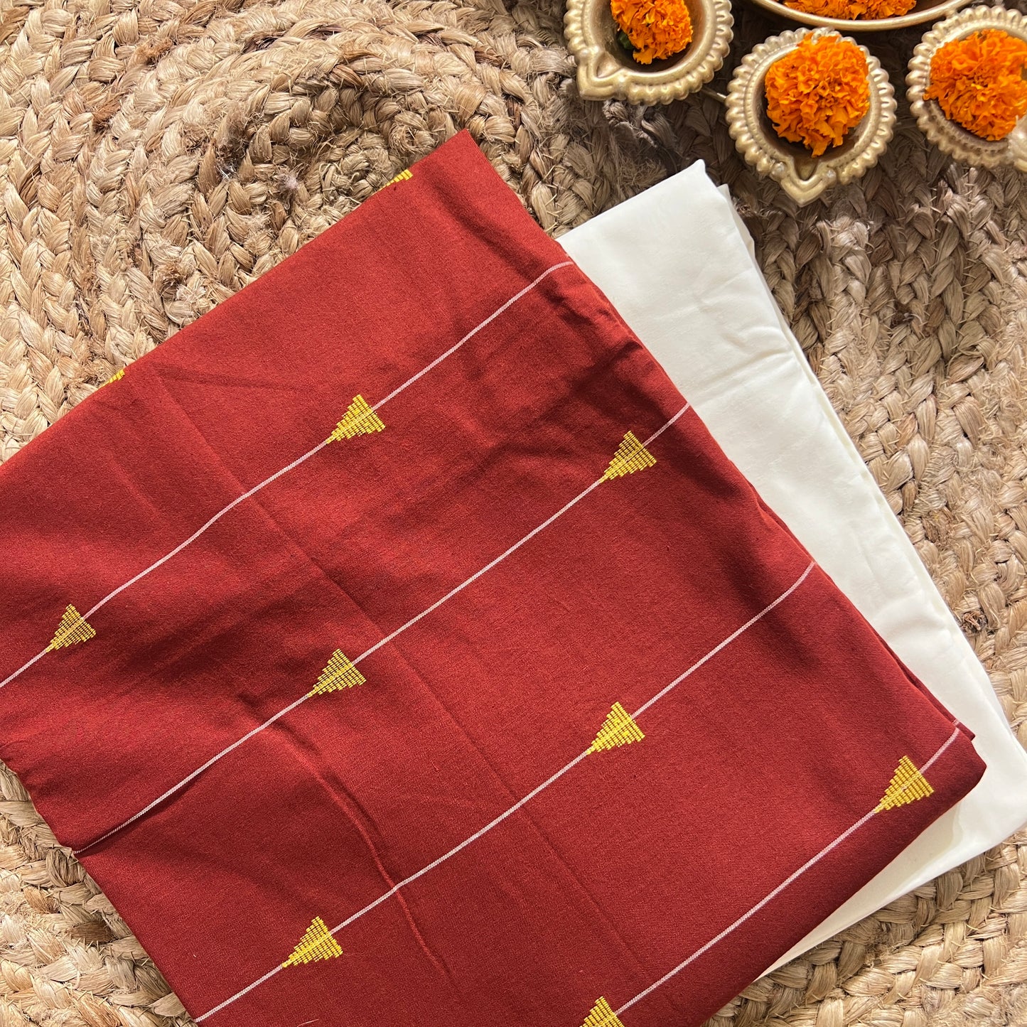 "Soft Handloom Cotton Fabric for Daily Wear💫"