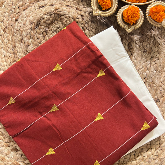 "Soft Handloom Cotton Fabric for Daily Wear💫"