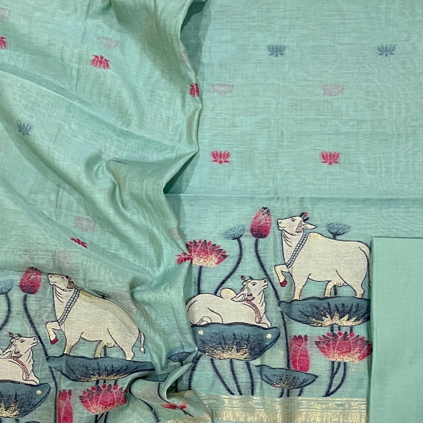 JAMDANI SUIT (PH4917)