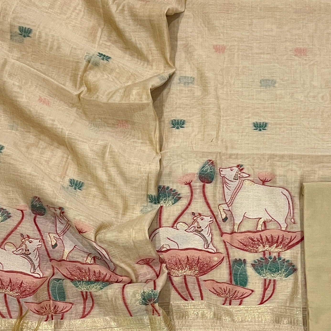 JAMDANI SUIT (PH4918)