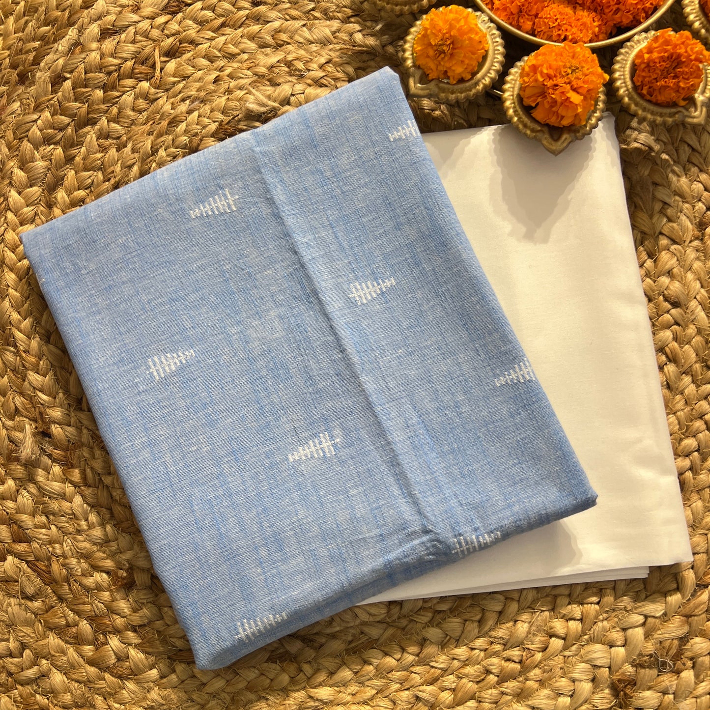 "Soft Handloom Cotton Fabric for Daily Wear💫"