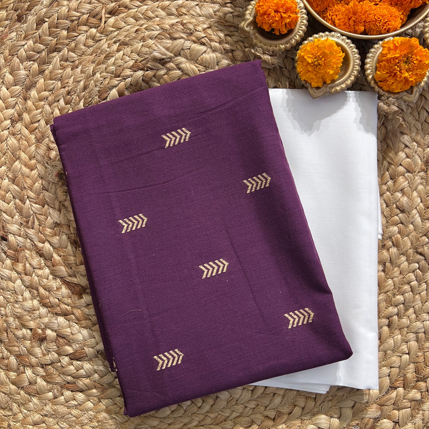 "Soft Handloom Cotton Fabric for Daily Wear💫"