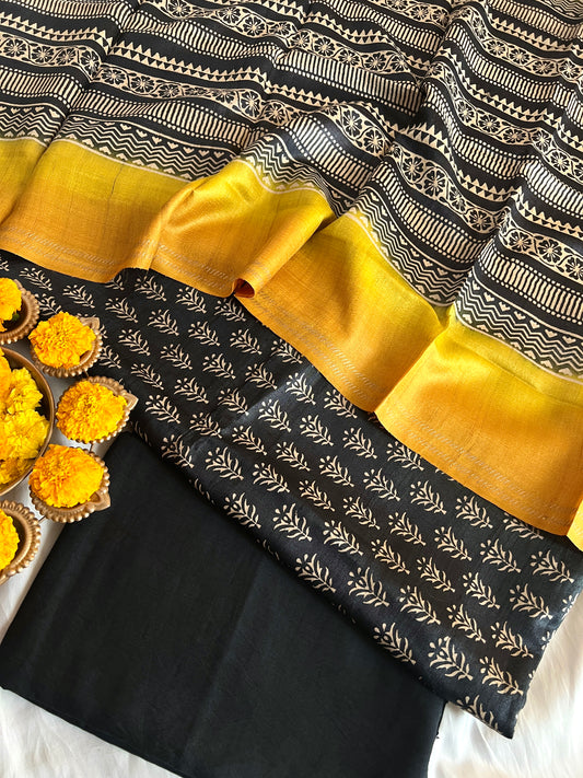 TUSSAR SILK SUIT