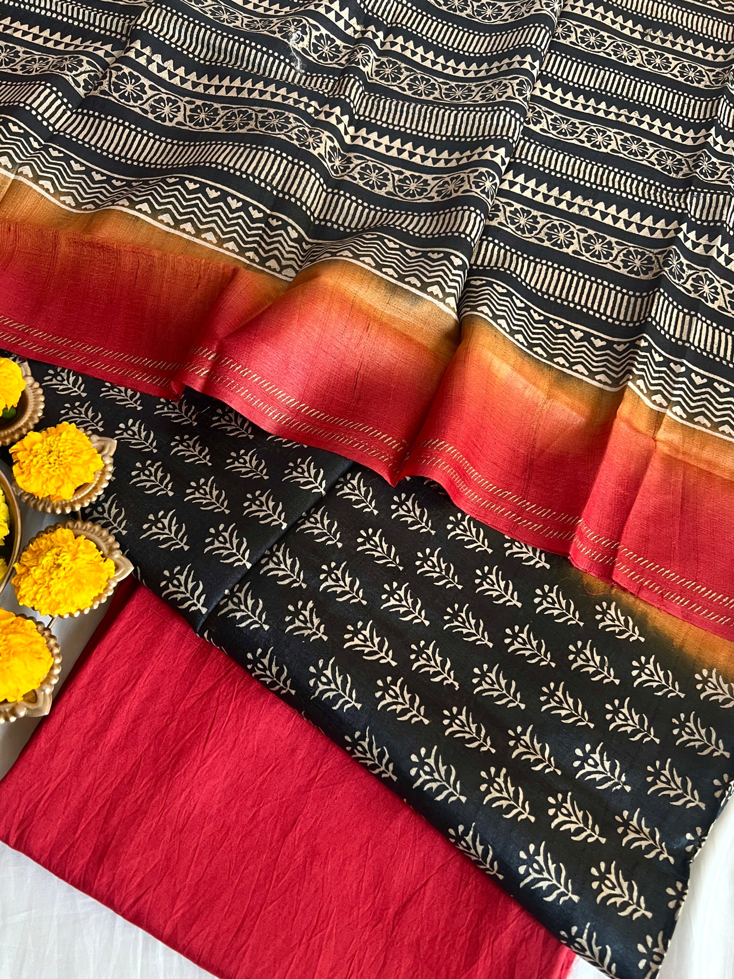 TUSSAR SILK SUIT