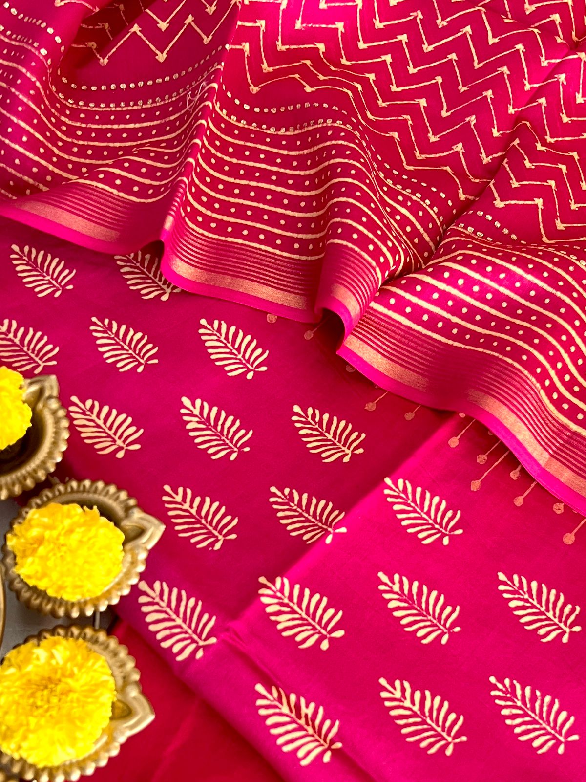 CHANDERI SILK SUIT