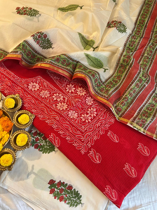 CHIKANKARI SUIT