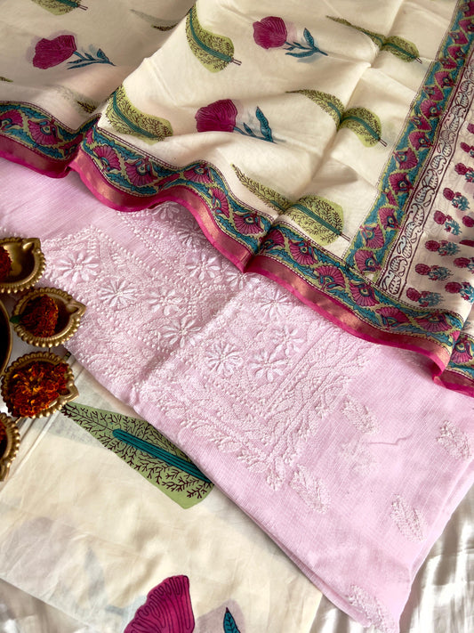 CHIKANKARI SUIT