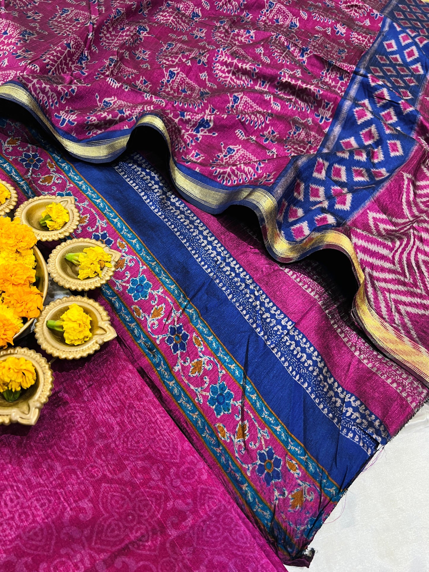 COTTON SILK SUIT