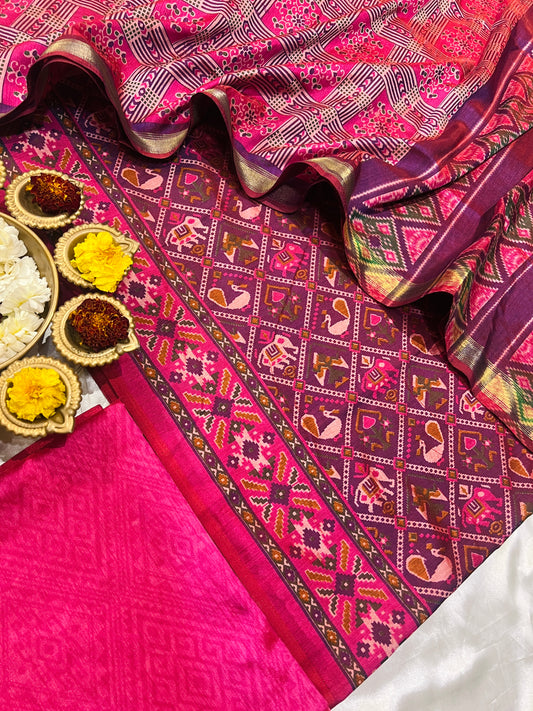 COTTON SILK SUIT