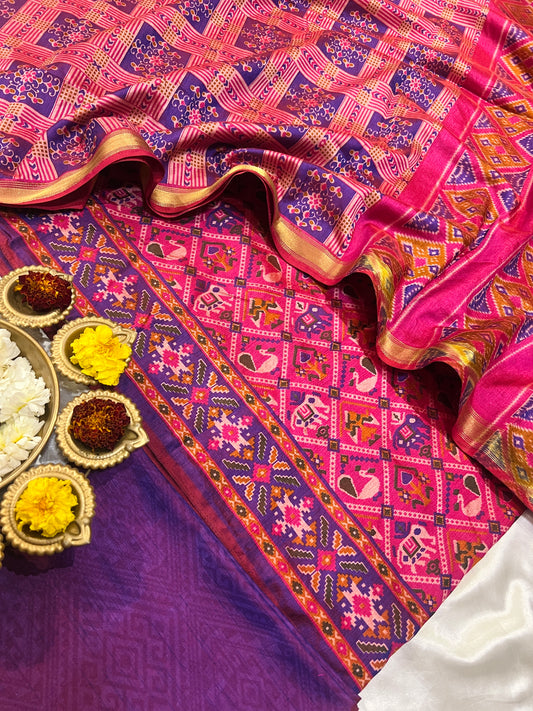 COTTON SILK SUIT