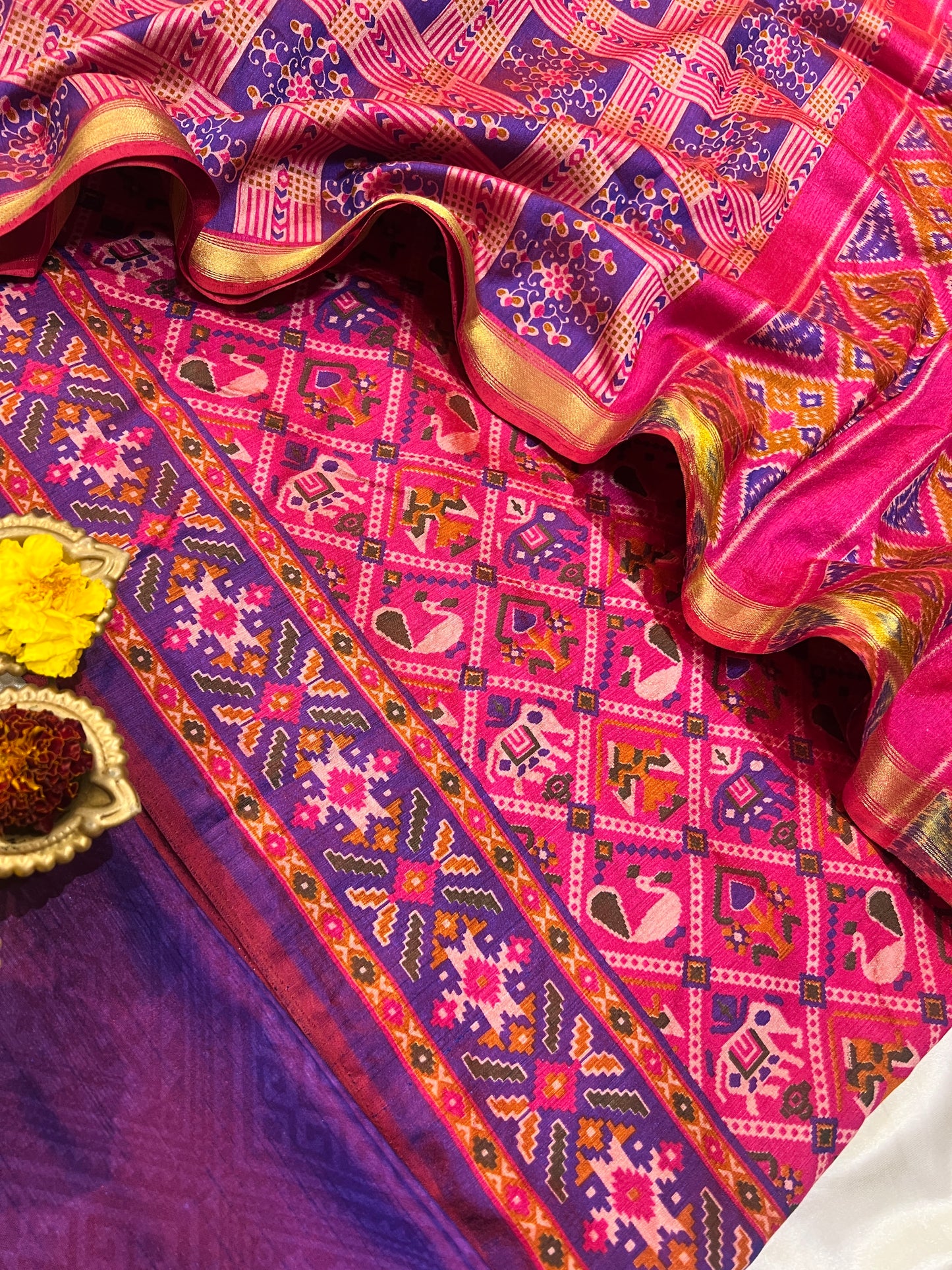 COTTON SILK SUIT
