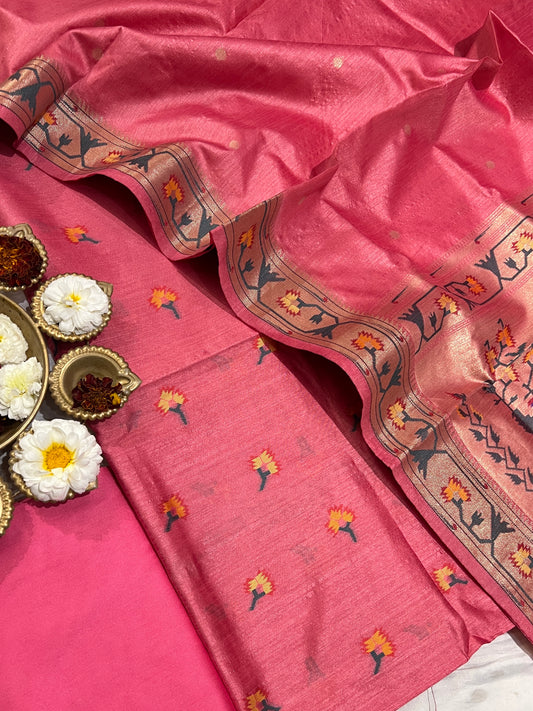 TUSSAR SILK SUIT