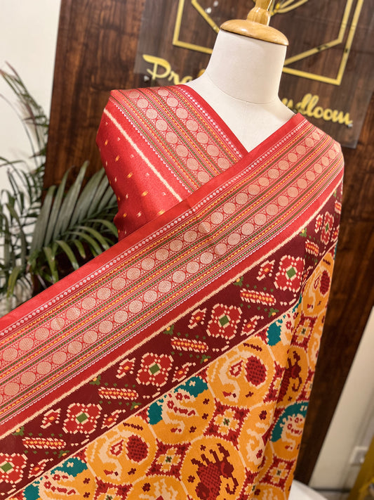 SEMI SILK SILK SAREE