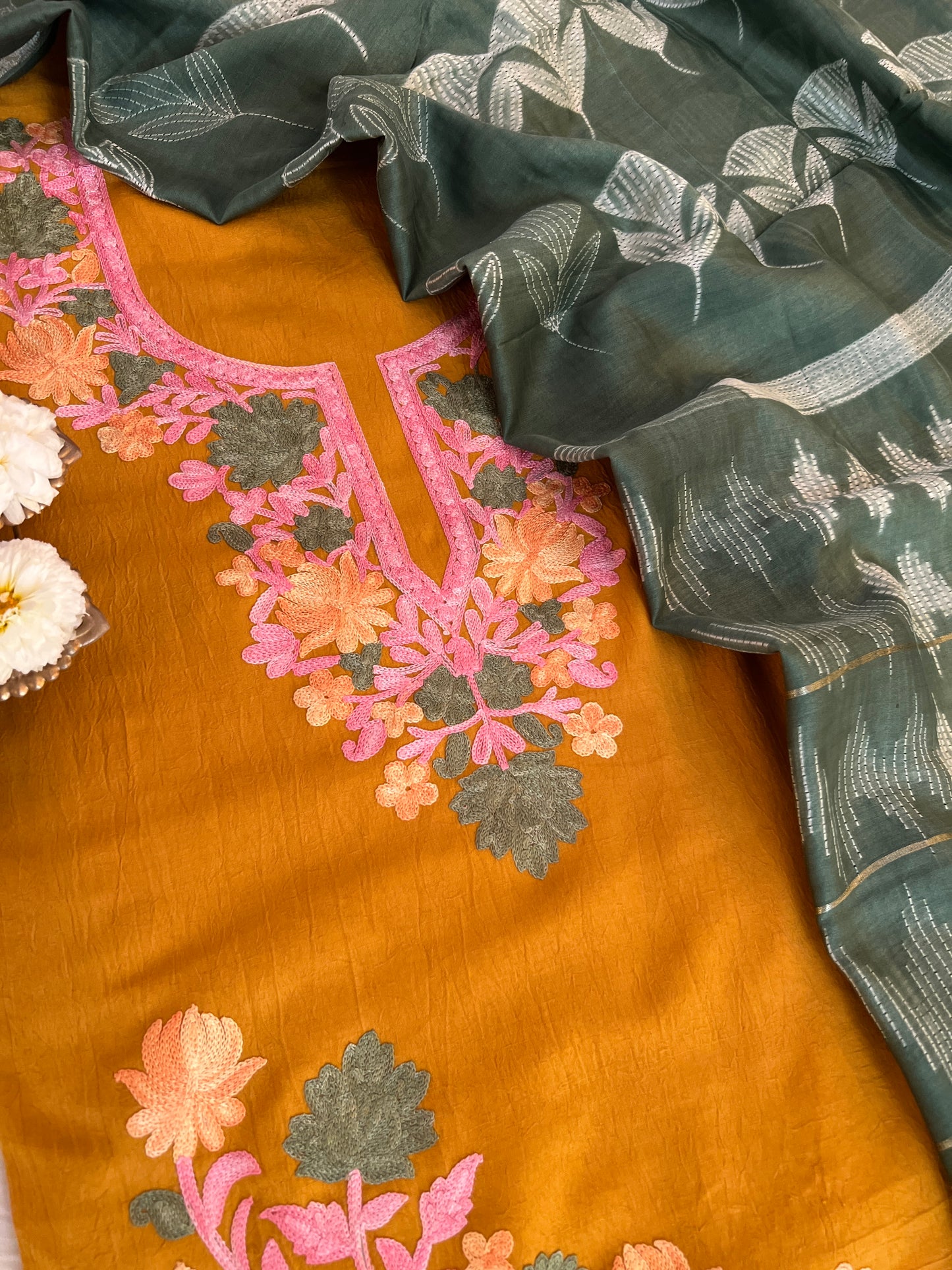CRUSHED COTTON SUIT