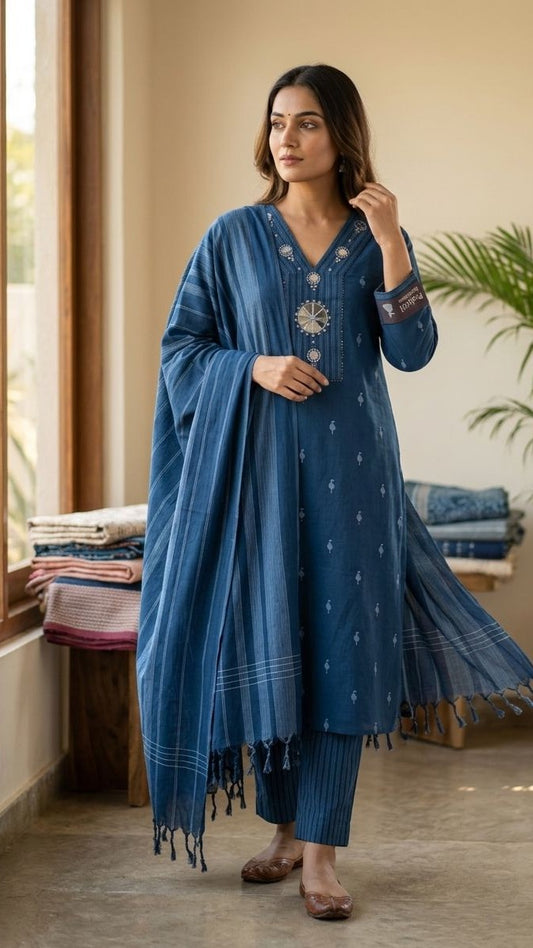 HANDLOOM STITCHED SUIT (PH6061)