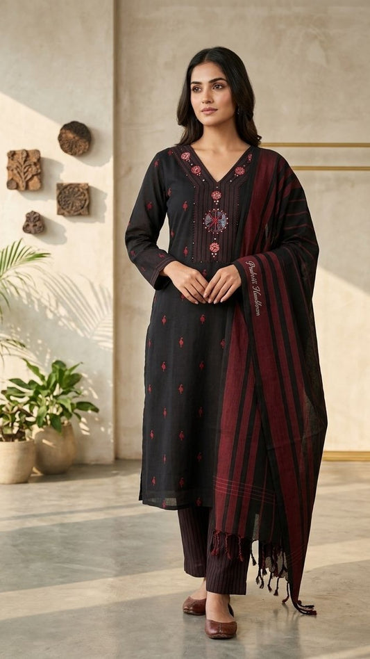 HANDLOOM STITCHED SUIT (PH6063)