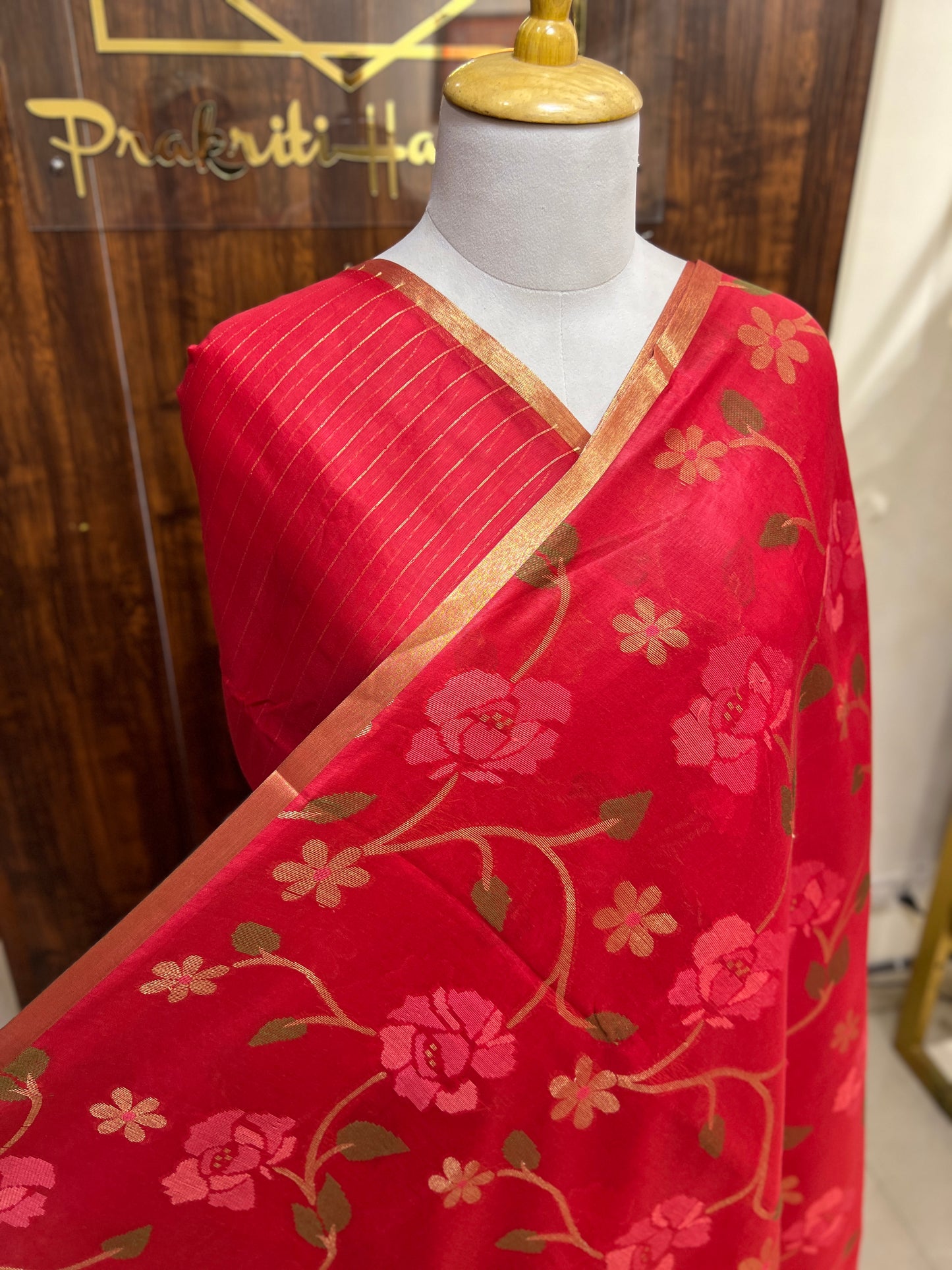 MUL JAMDANI SAREE