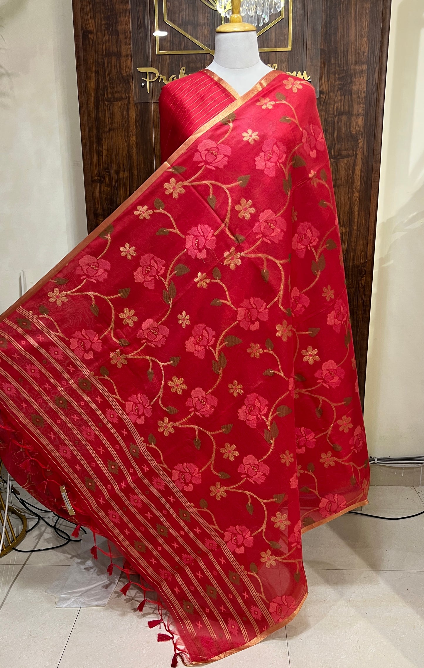 MUL JAMDANI SAREE