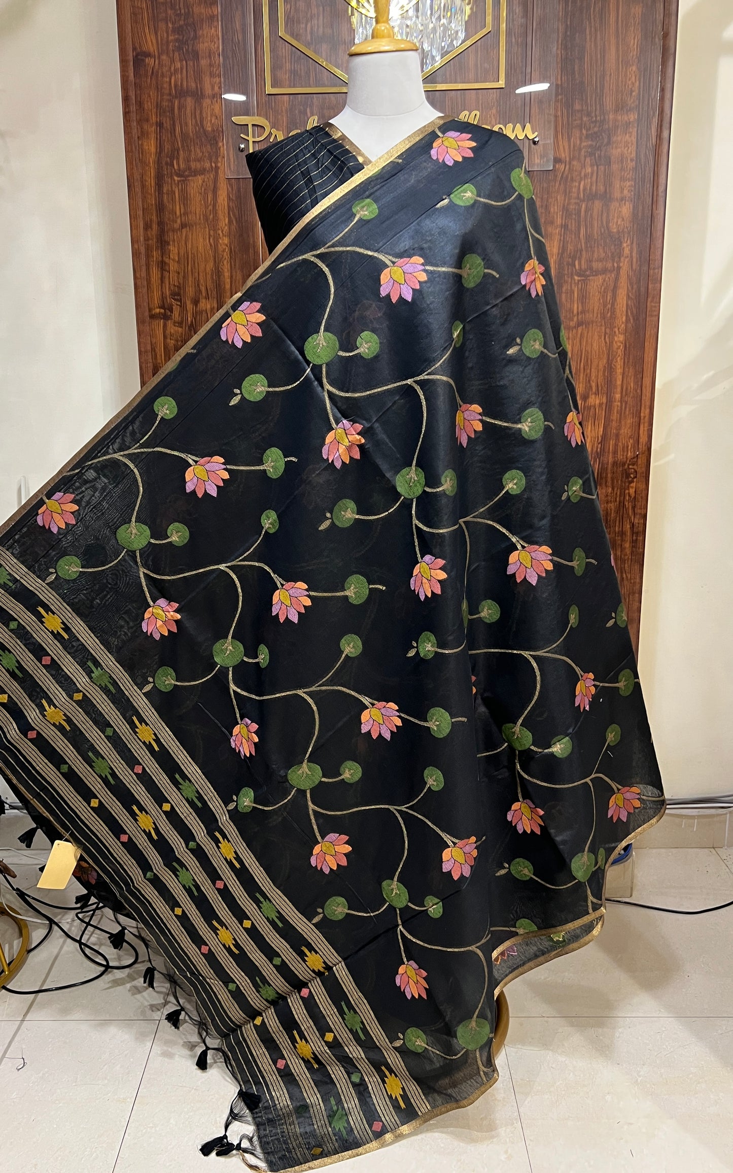 MUL JAMDANI SAREE