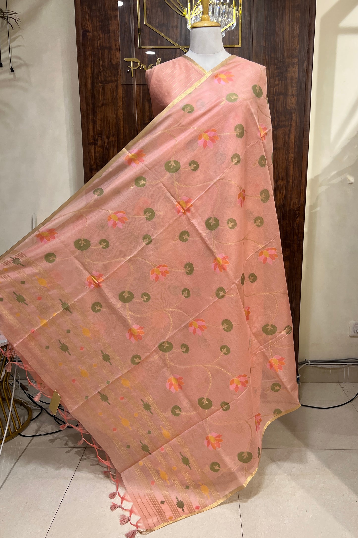 MUL JAMDANI SAREE
