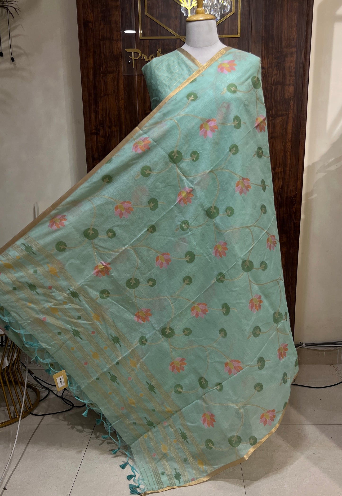 MUL JAMDANI SAREE