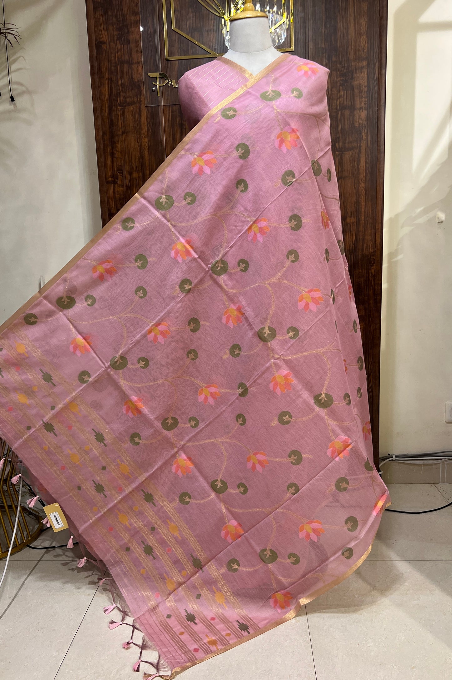 MUL JAMDANI SAREE