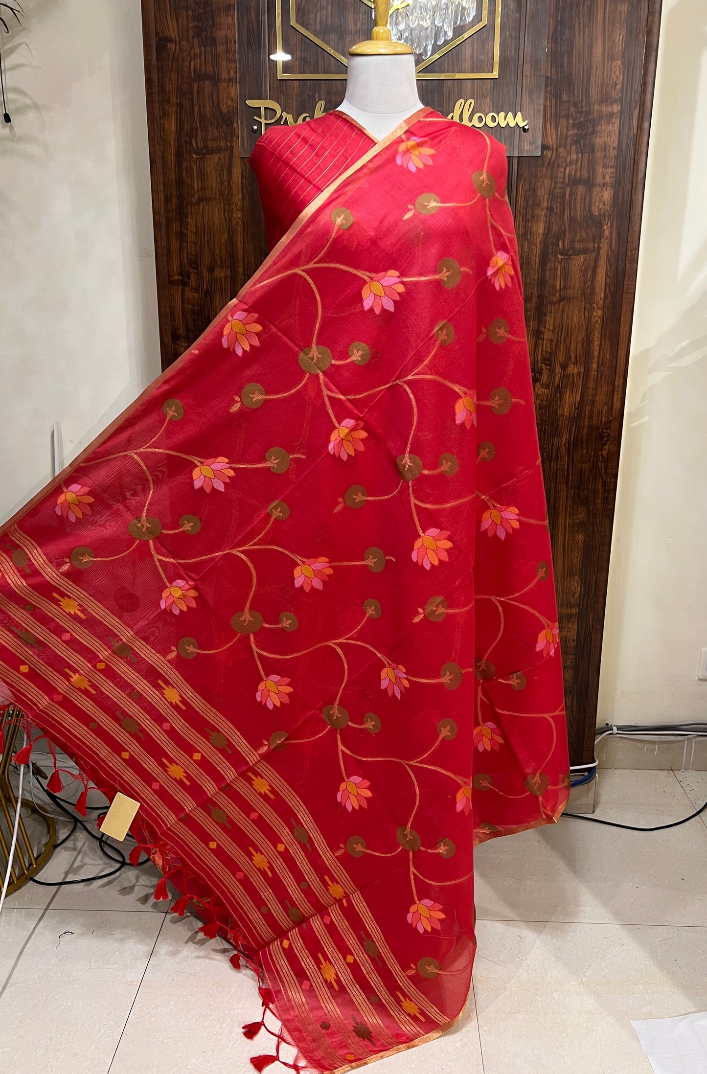 MUL JAMDANI SAREE