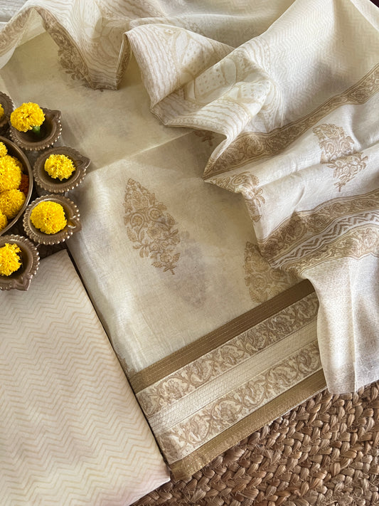 MUL MUL CHANDERI SUIT (PH6450)
