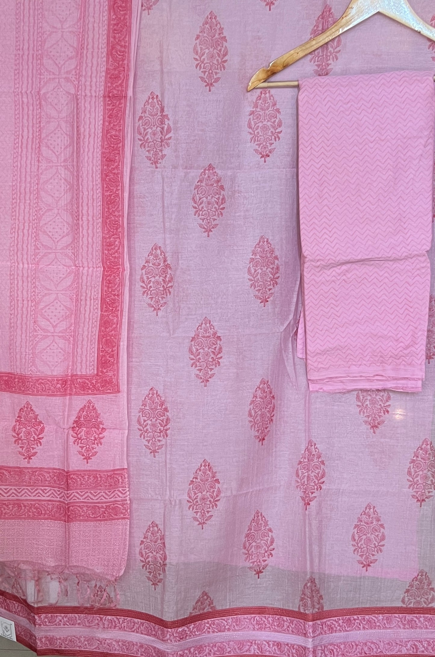 MUL MUL CHANDERI SUIT (PH6451)