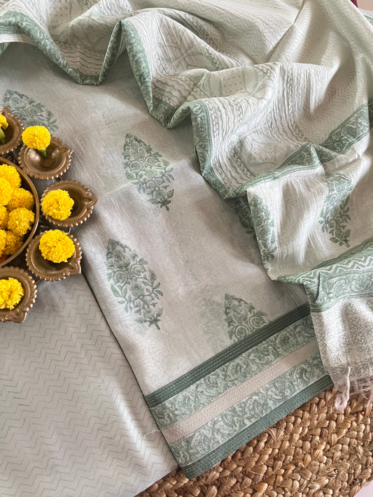 MUL MUL CHANDERI SUIT (PH6452)