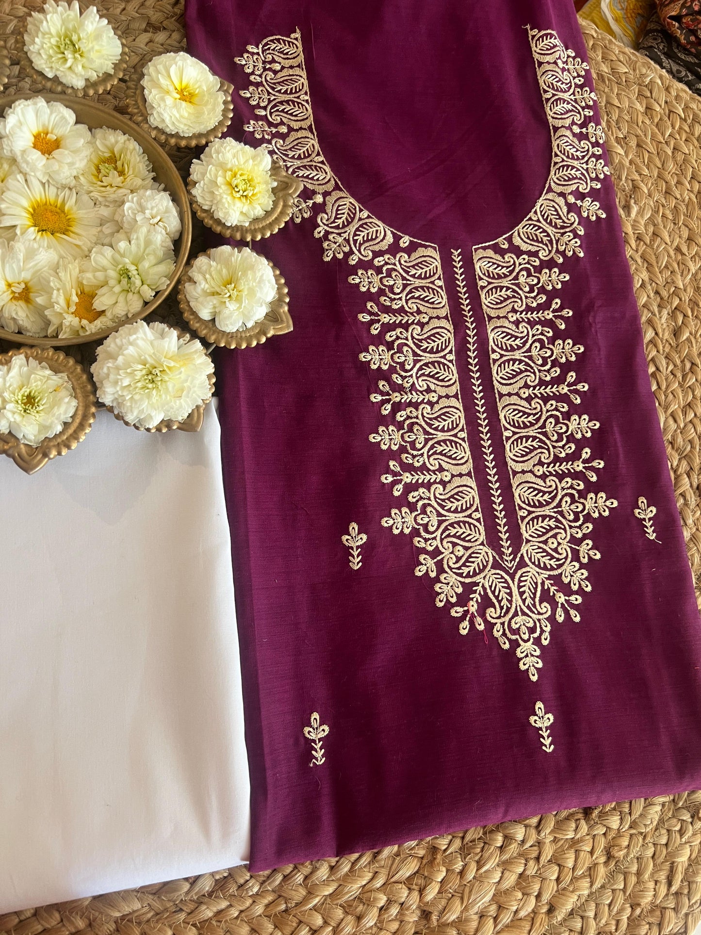 COTTON SILK SUIT (PH6605)