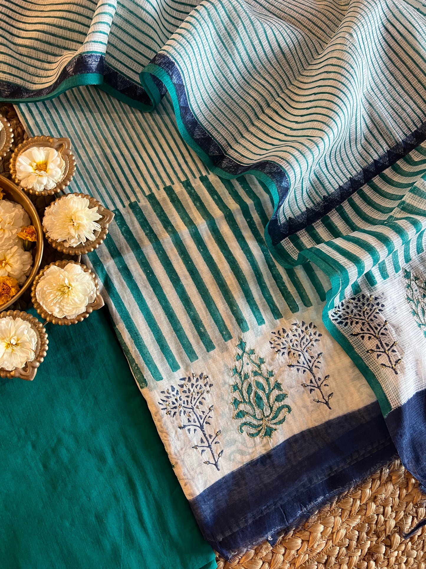 CHANDERI SILK SUIT (PH6752)
