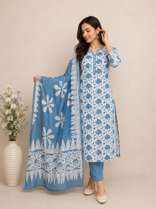 MODAL SILK SUITS (PH6858)