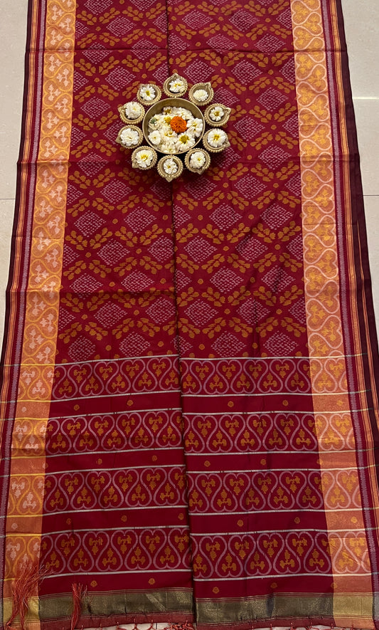 PURE SILK PATOLA SAREE (PH6901)