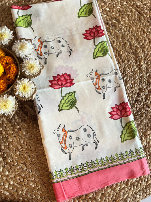 COTTON PANEL KURTA (PH6990)
