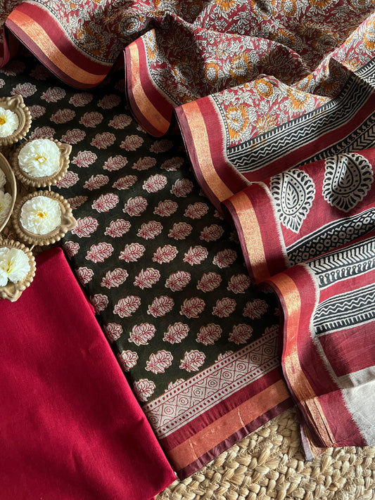 COTTON SILK SUITS (PH7162)