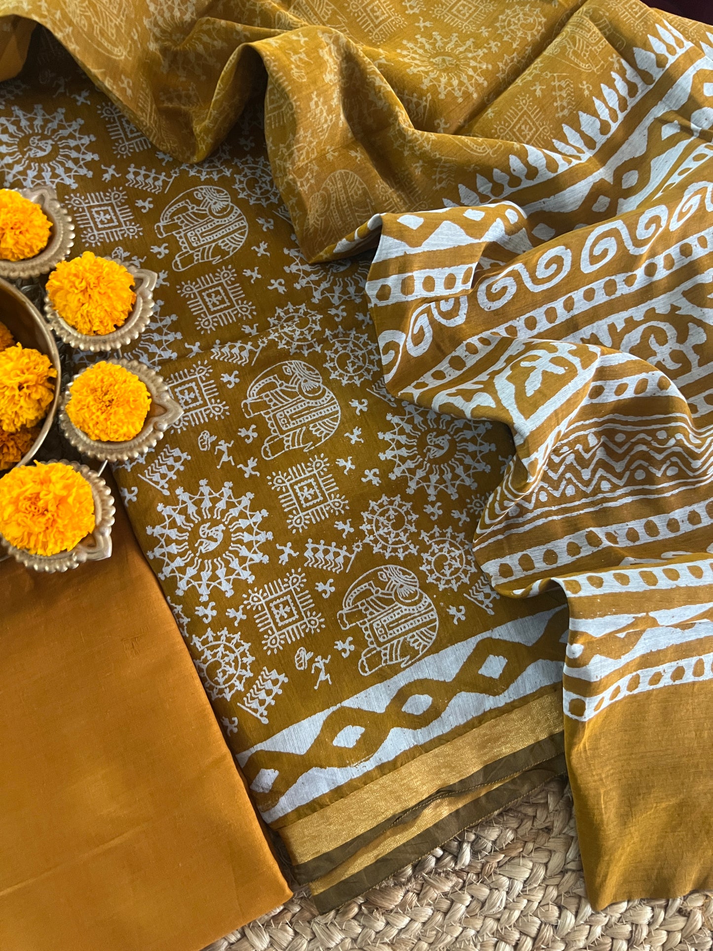 COTTON SILK SUIT (PH7182)