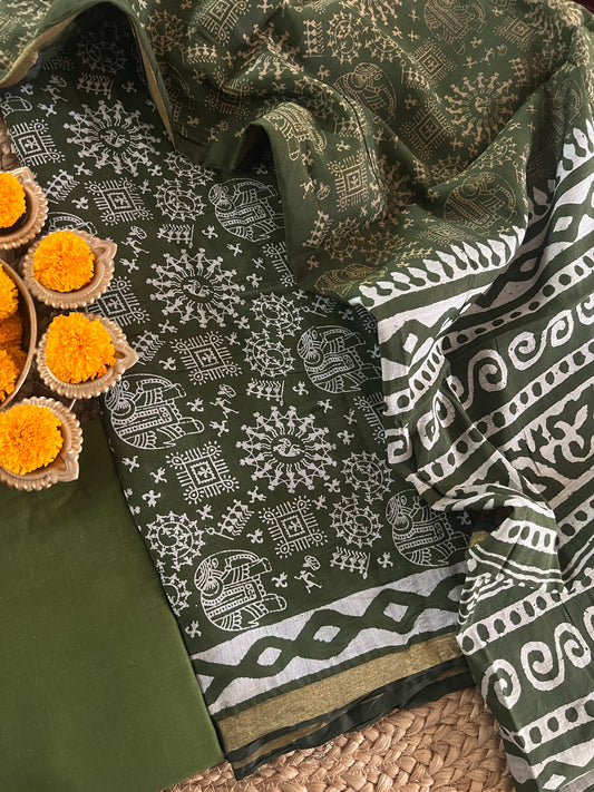 COTTON SILK SUIT (PH7183)
