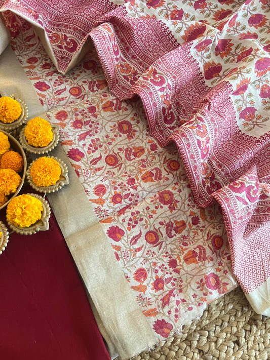 COTTON CHANDERI SUIT (PH7199)